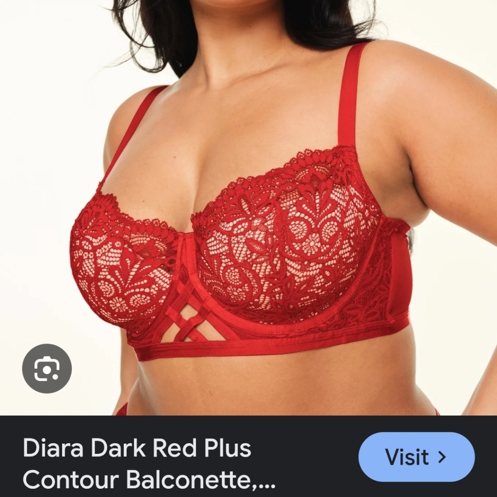 Adore Me Diara Contour Plus Balconette Underwire Size 44D - Picture 6 of 6